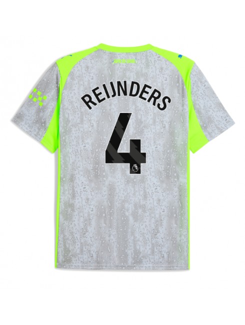 Manchester City Tijjani Reijnders #4 Rezervni Dres 2025-26 Kratak Rukavima Manchester City Tijjani Reijnders #4 Rezervni Dres 2025-26 Kratak Rukavima